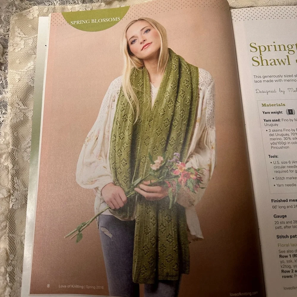 LOVE OF KNITTING MAGAZINE SPRING 2016